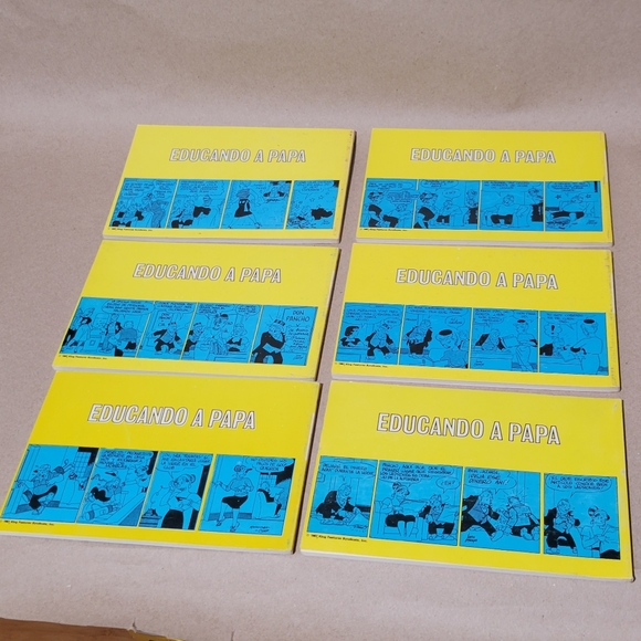 Rare Set of 12 Books - Educando A Papá. Frank Johnson. Oveja Negra. 1987 - Picture 7 of 8